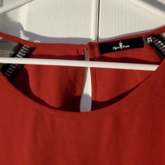 Women's 2x Agnes Orinda Top - Picture 2 of 5